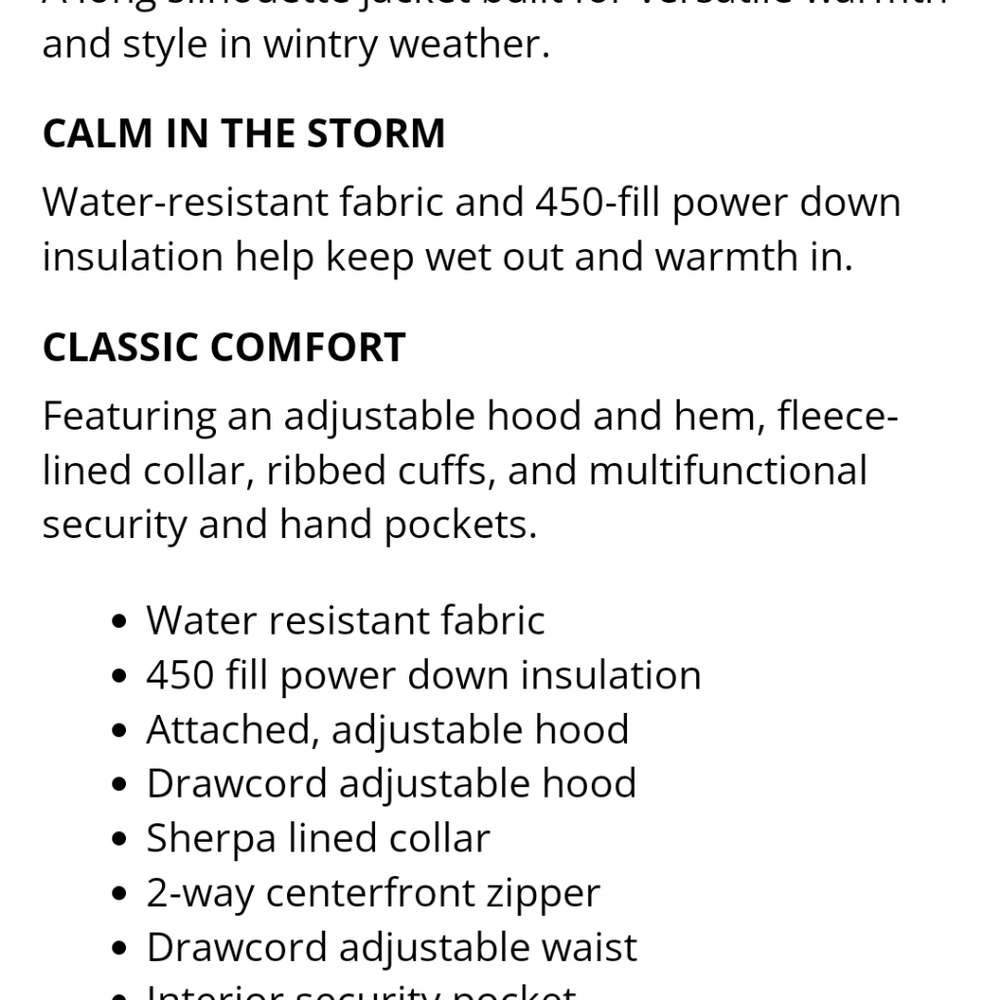 Columbia Ruby Falls Down Long Jacket - image 6